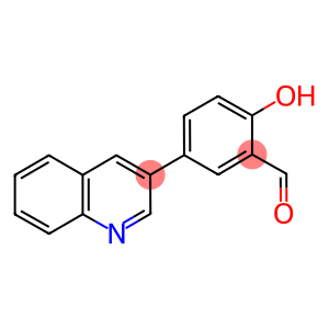 2-HYDROXY-5-(3-QUINOLINYL)BENZALDEHYDE