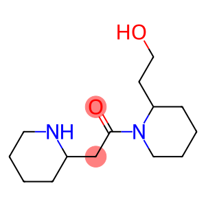 1-[2-(2-hydroxyethyl)piperidin-1-yl]-2-(piperidin-2-yl)ethan-1-one
