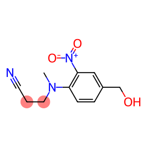 3-{[4-(hydroxymethyl)-2-nitrophenyl](methyl)amino}propanenitrile