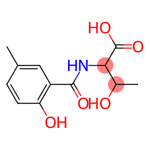 3-hydroxy-2-[(2-hydroxy-5-methylphenyl)formamido]butanoic acid