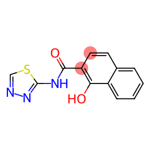 1-hydroxy-N-(1,3,4-thiadiazol-2-yl)naphthalene-2-carboxamide