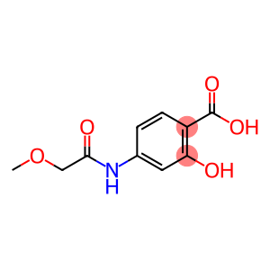 2-hydroxy-4-[(methoxyacetyl)amino]benzoic acid