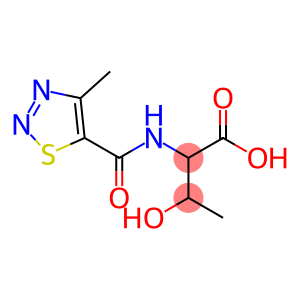 3-hydroxy-2-[(4-methyl-1,2,3-thiadiazol-5-yl)formamido]butanoic acid