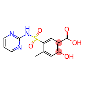 2-hydroxy-4-methyl-5-(pyrimidin-2-ylsulfamoyl)benzoic acid