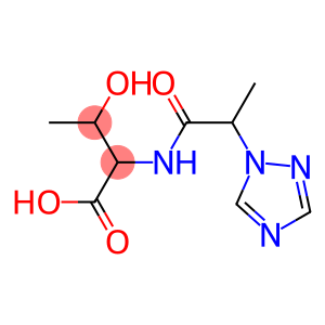 3-hydroxy-2-[2-(1H-1,2,4-triazol-1-yl)propanamido]butanoic acid