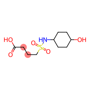 4-[(4-hydroxycyclohexyl)sulfamoyl]butanoic acid