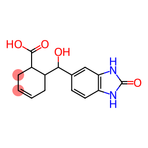 6-[hydroxy(2-oxo-2,3-dihydro-1H-1,3-benzodiazol-5-yl)methyl]cyclohex-3-ene-1-carboxylic acid