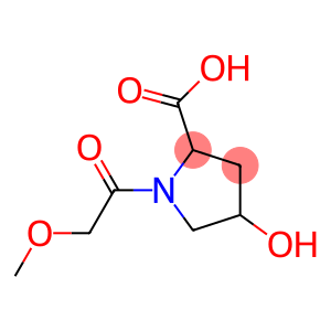 4-hydroxy-1-(methoxyacetyl)pyrrolidine-2-carboxylic acid