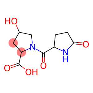 4-hydroxy-1-[(5-oxopyrrolidin-2-yl)carbonyl]pyrrolidine-2-carboxylic acid