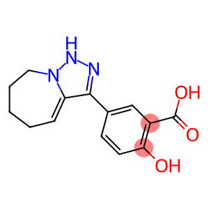2-hydroxy-5-{5H,6H,7H,8H,9H-[1,2,4]triazolo[3,4-a]azepin-3-yl}benzoic acid