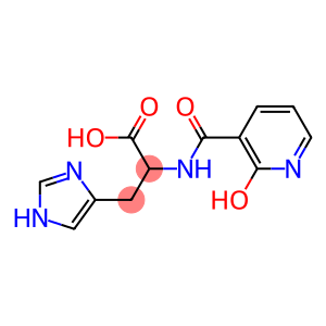 2-{[(2-hydroxypyridin-3-yl)carbonyl]amino}-3-(1H-imidazol-4-yl)propanoic acid