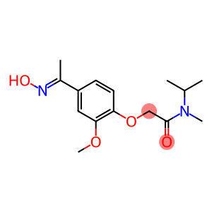 2-{4-[1-(hydroxyimino)ethyl]-2-methoxyphenoxy}-N-methyl-N-(propan-2-yl)acetamide