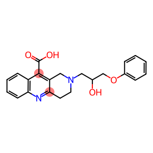 2-(2-HYDROXY-3-PHENOXYPROPYL)-1,2,3,4-TETRAHYDROBENZO[B][1,6]NAPHTHYRIDINE-10-CARBOXYLIC ACID