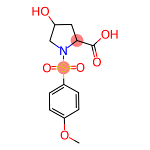4-HYDROXY-1-(4-METHOXY-BENZENESULFONYL)-PYRROLIDINE-2-CARBOXYLIC ACID