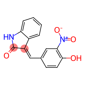 3-[(4-hydroxy-3-nitrophenyl)methylene]-1,3-dihydro-2H-indol-2-one