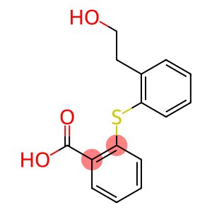 2-{[2-(2-hydroxyethyl)phenyl]thio}benzoic acid