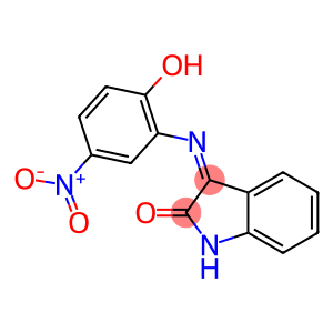 3-[(2-hydroxy-5-nitrophenyl)imino]-1H-indol-2-one