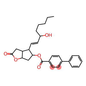 4-(3-hydroxy-1-octenyl)-2-oxohexahydro-2H-cyclopenta[b]furan-5-yl [1,1'-biphenyl]-4-carboxylate