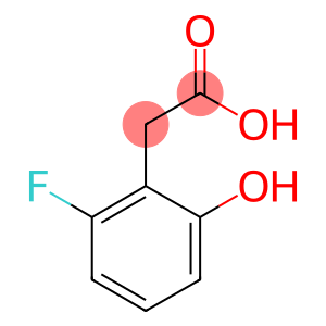 2-HYDROXY-6-FLUOROBENZOACETIC ACID
