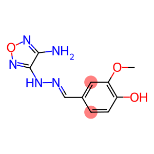 4-HYDROXY-3-METHOXYBENZALDEHYDE (4-AMINO-1,2,5-OXADIAZOL-3-YL)HYDRAZONE