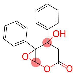 5-HYDROXY-5,6-DIPHENYL-2,7-DIOXABICYCLO[4.1.0]HEPTAN-3-ONE
