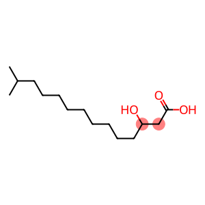 3-hydroxy-13-methyltetradecanoic acid