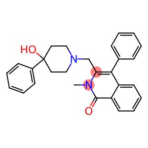 3-[(4-HYDROXY-4-PHENYLPIPERIDIN-1-YL)METHYL]-2-METHYL-4-PHENYLISOQUINOLIN-1(2H)-ONE