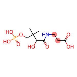 3-(2-hydroxy-3,3-dimethyl-4-phosphonooxy-butanoyl)aminopropanoic acid