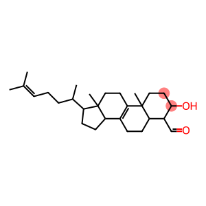3-hydroxy-10,13-dimethyl-17-(6-methylhept-5-en-2-yl)-2,3,4,5,6,7,11,12,14,15,16,17-dodecahydro-1H-cyclopenta[a]phenanthrene-4-carbaldehyde