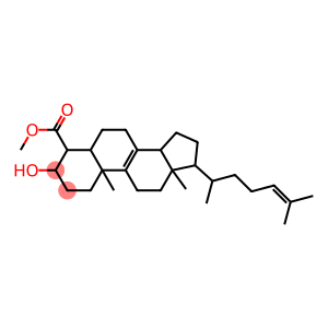 3-hydroxy-4,10,13-trimethyl-17-(6-methylhept-5-en-2-yl)-1,2,3,5,6,7,11,12,14,15,16,17-dodecahydrocyclopenta[a]phenanthrene-4-carboxylic acid