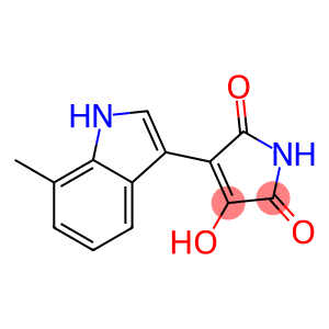 3-hydroxy-4-(7-methyl-1H-indol-3-yl)-1H-pyrrole-2,5-dione