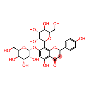5-hydroxy-2-(4-hydroxyphenyl)-8-[(2R,3R,4S,5R,6R)-3,4,5-trihydroxy-6-(hydroxymethyl)oxan-2-yl]-7-[(2R,3R,4S,5R,6R)-3,4,5-trihydroxy-6-(hydroxymethyl)oxan-2-yl]oxy-chromen-4-one