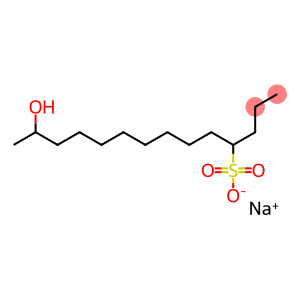13-Hydroxytetradecane-4-sulfonic acid sodium salt