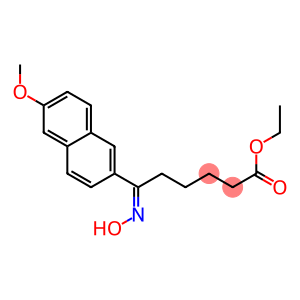 6-(Hydroxyimino)-6-[6-methoxy-2-naphtyl]hexanoic acid ethyl ester