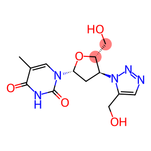 3'-(5-(Hydroxymethyl)-1H-1,2,3-triazol-1-yl)-3'-deoxythymidine