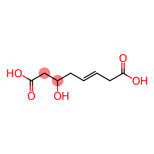 3-Hydroxy-5-octenedioic acid