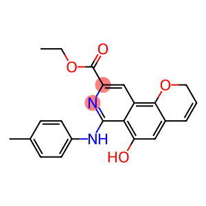 6-Hydroxy-7-(p-methylanilino)-2H-pyrano[2,3-f]isoquinoline-9-carboxylic acid ethyl ester