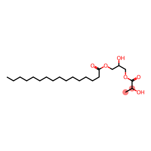 2-Hydroxypropionic acid 2-hydroxy-3-palmitoyloxypropyl ester