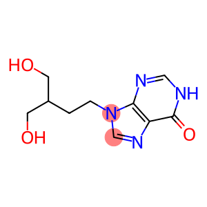 9-[4-Hydroxy-3-(hydroxymethyl)butyl]-9H-purin-6(1H)-one