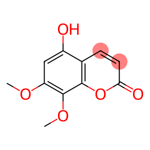 5-Hydroxy-7,8-dimethoxy-2H-1-benzopyran-2-one