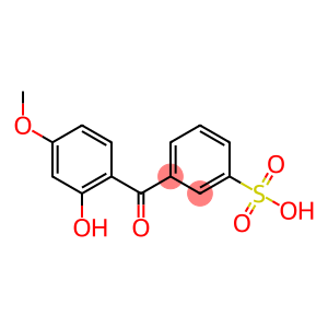 3-(2-Hydroxy-4-methoxybenzoyl)benzenesulfonic acid