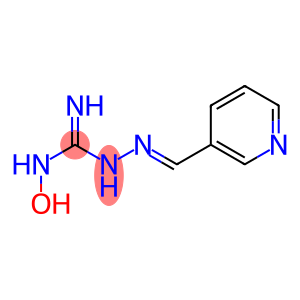 1-Hydroxy-3-[(3-pyridinyl)methyleneamino]guanidine