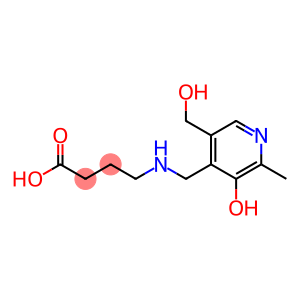 4-[[(5-(Hydroxymethyl)-2-methyl-3-hydroxypyridin-4-yl)methyl]amino]butyric acid