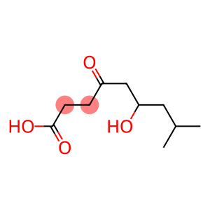 6-Hydroxy-4-oxo-8-methylnonanoic acid