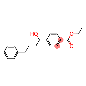 4-[1-Hydroxy-4-phenylbutyl]benzoic acid ethyl ester