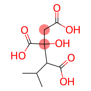 2-Hydroxy-1,2,3-propanetricarboxylic acid dihydrogen 1-isopropyl ester