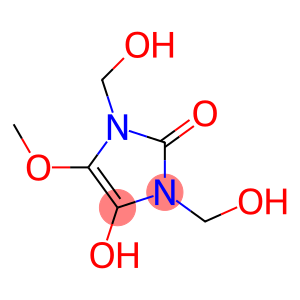 4-Hydroxy-1,3-bis(hydroxymethyl)-5-methoxy-4-imidazolin-2-one
