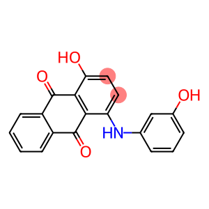 1-Hydroxy-4-(m-hydroxyanilino)anthraquinone
