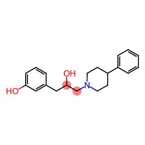 1-(3-Hydroxyphenyl)-3-(4-phenyl-1-piperidinyl)-2-propanol