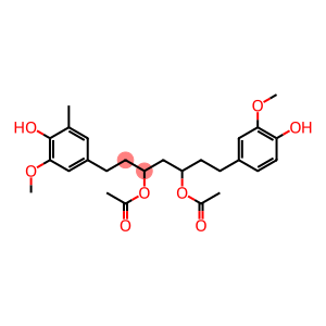 1-(4-Hydroxy-3-methoxy-5-methylphenyl)-7-(4-hydroxy-3-methoxyphenyl)heptane-3,5-diol 3,5-diacetate